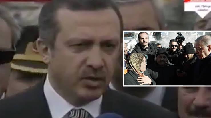 Depremzedeye "kader planı" diyen Erdoğan, 2003'teki Bingöl depremi için "kader diye geçiştirilemez" demişti..

#RahatDeğiliz