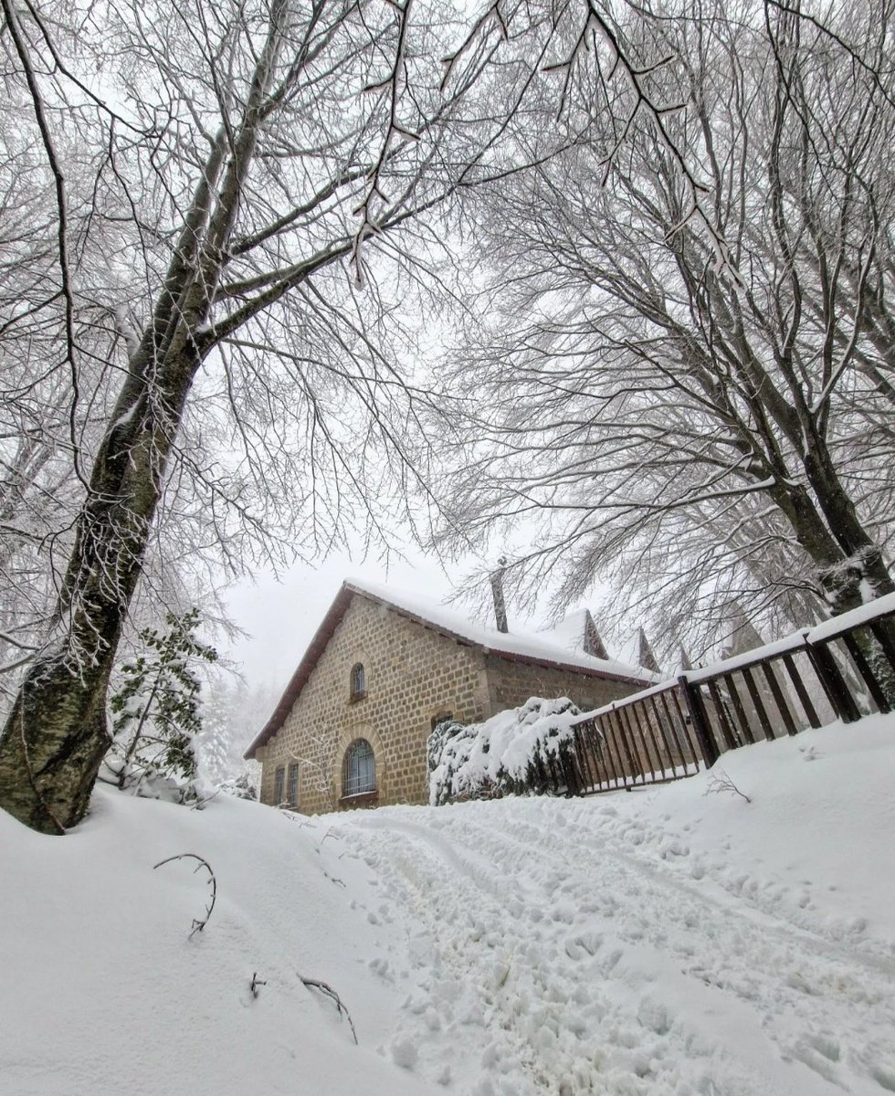 sznsmit's tweet photo. El Convent. #elconvent #santafedelmontseny #montseny #vallèsoriental #bicicleta #btt #mtb #hivern2023 https://t.co/AWEyWvnkdp