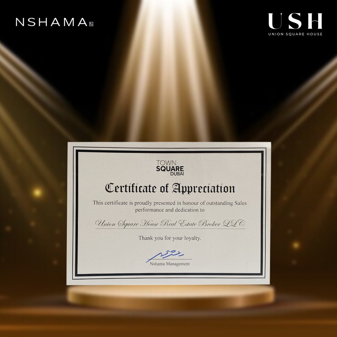 Honoured and Humbled to be recognized as "No. 2 Top Performing Agency 2022 - NSHAMA" by <a href="/townsquaredxb/">Town Square Dubai</a> 

We would like to dedicate this accomplishment to our clients for their trust &amp; our team for their hard work.👏