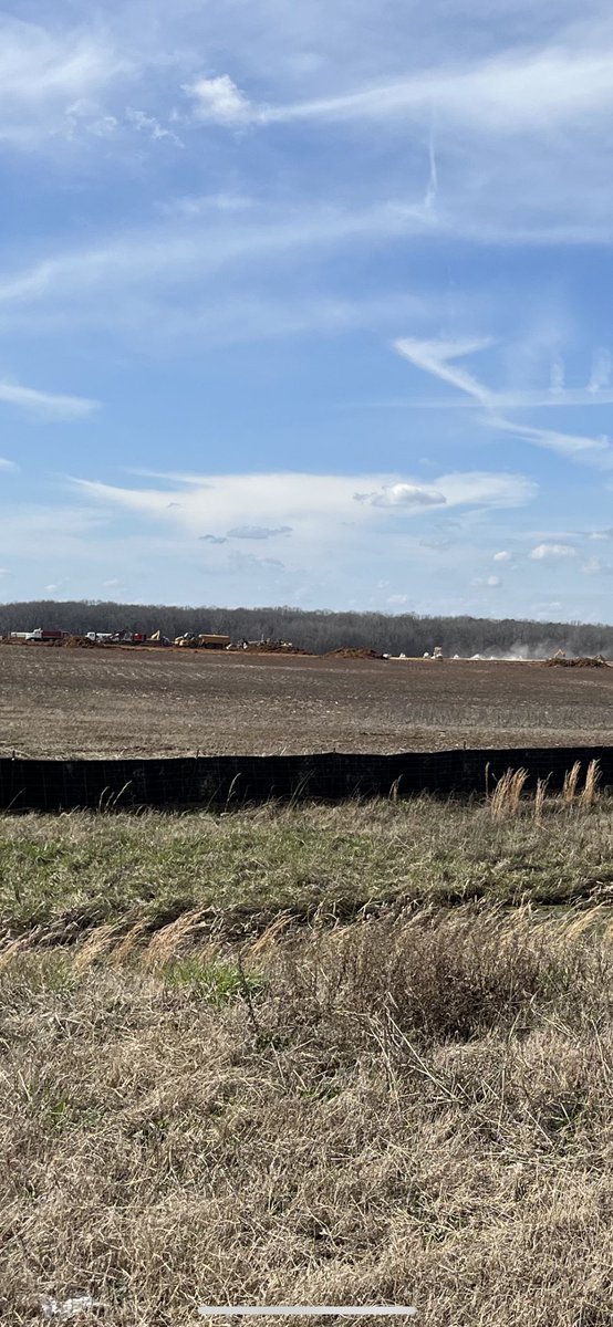 Lots of earth work taking place in Mallard Fox West Industrial Park for First Solar’s new facility- Lawrence County AL