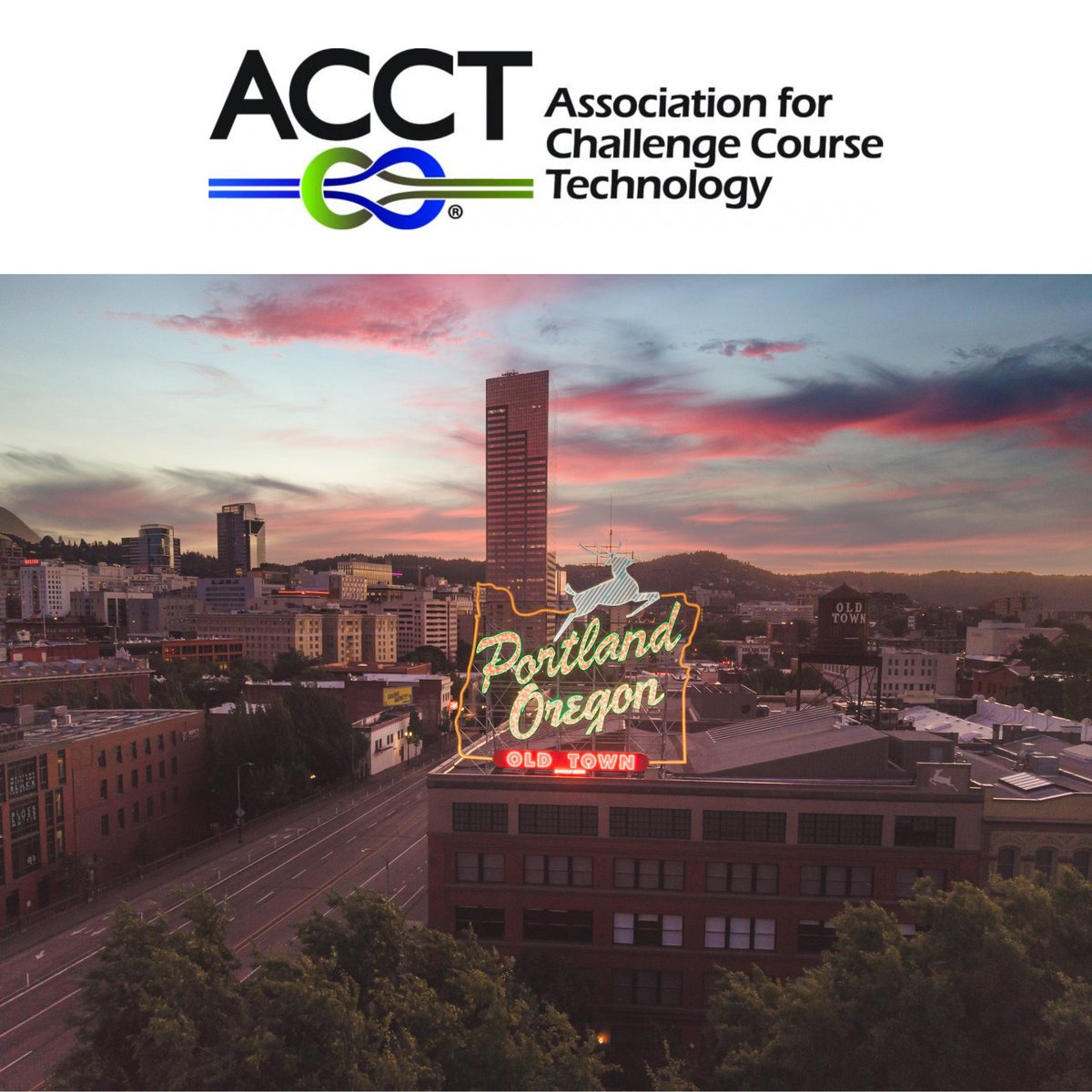 The International ACCT Conference &amp; Exposition begins tomorrow in beautiful Portland. Taking place from February 9 to 12, this is an exceptional event for the challenge course and aerial adventure park industry. 

Find out more! 👇
acctconference.com

<a href="/ACCTinfo/">ACCT International</a>