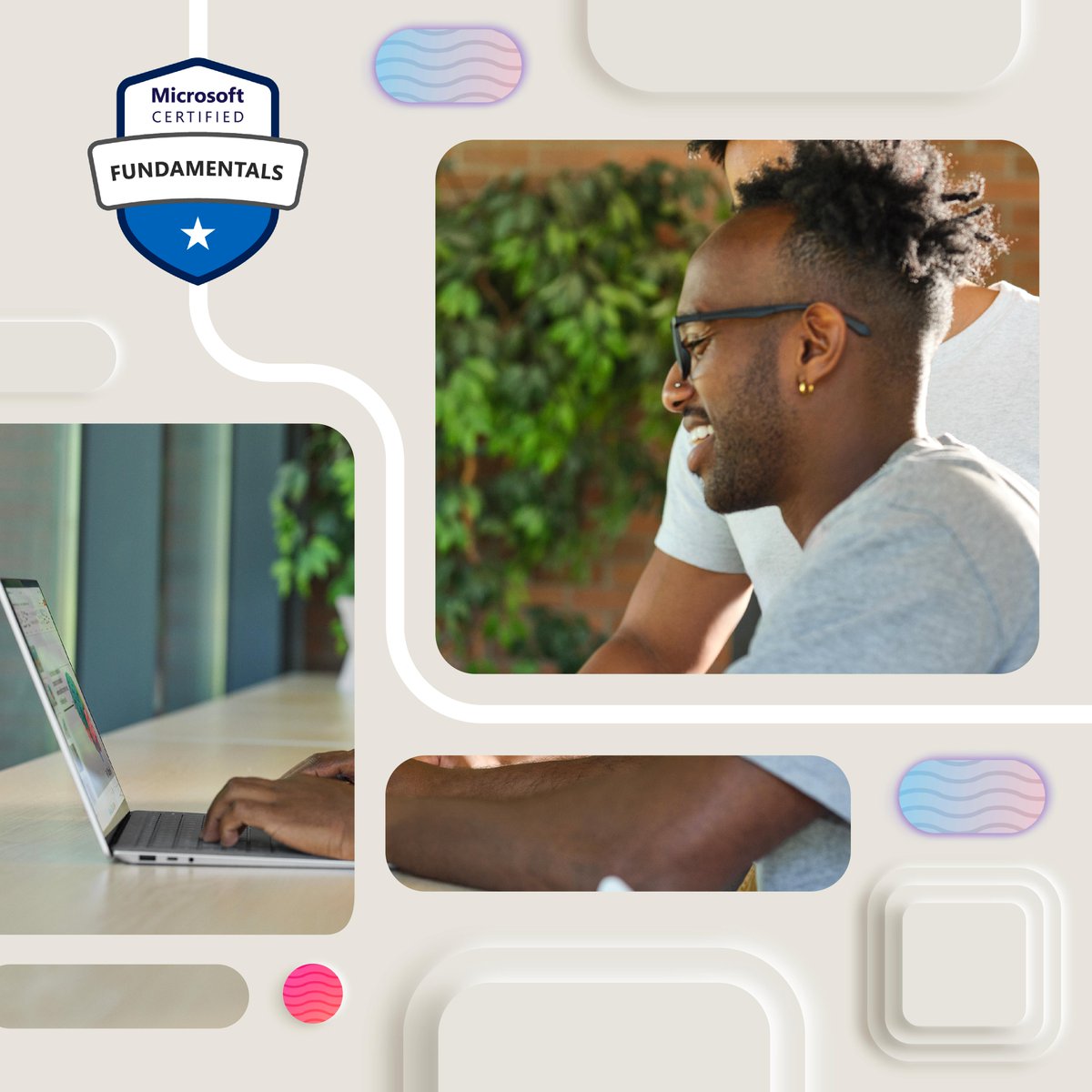 microsoftnl's tweet photo. Oproep aan alle studenten! Kick-start je tech carrière met Microsoft Certificering!

➡ Meld je aan bij #MicrosoftLearn om je studentenprofiel aan te maken
➡ Kies de juiste Fundamentals certificering
➡ Claim de GRATIS examenvoucher

Begin vandaag nog: https://t.co/Iq8dJaieXE https://t.co/M6kNlmU0rN