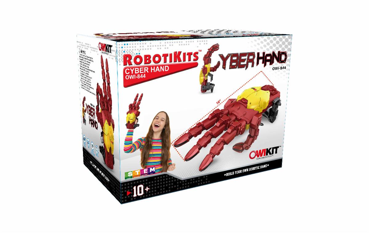 OWI_Robotics's tweet image. The OWI Cyberhand is here! Unleash your inner engineer with this 16&quot; STEM tool. Easy assembly, no electricity or water needed. Experience the future of robotics now! #OWICyberhand #STEM #Robotics
Order yours: owirobot.com/cyber-hand/