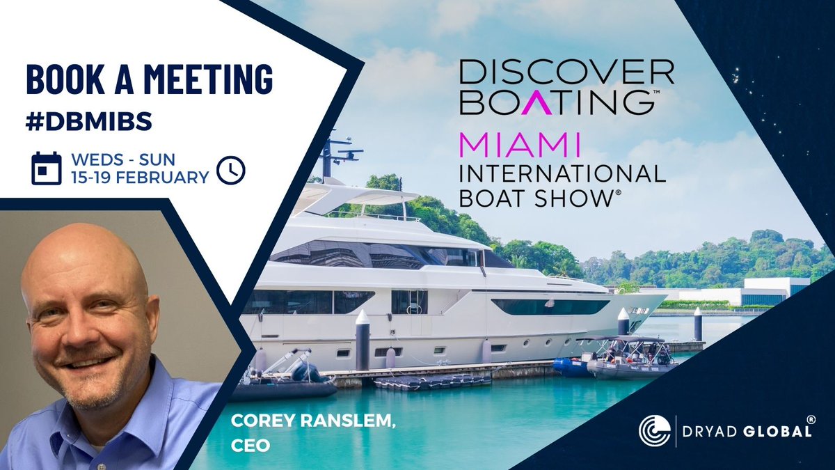 GlobalDryad's tweet photo. In a week's time, we'll be on site at @miamiboatshow 2023.

Ensure your yachts’ management team is proactive in response to multi-domain threats with Dryad Global’s ARMS™

Book a meeting with CEO, Corey Ranslem to find out more: https://t.co/FEXUd8K1Ts

#DBMIBS #superyacht https://t.co/nzvAR7gRTg