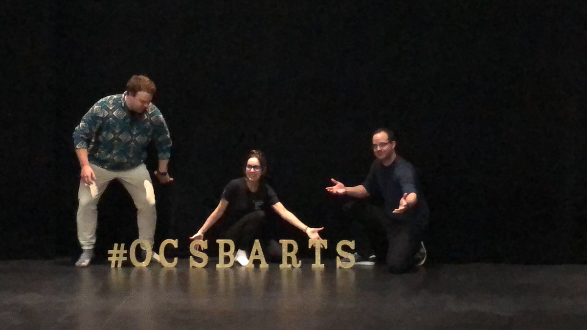 Day 3 of the Creative Education Workshops Theatre Performance!!  So excited!!#ocsb #ocsbarts #shareyourshaw