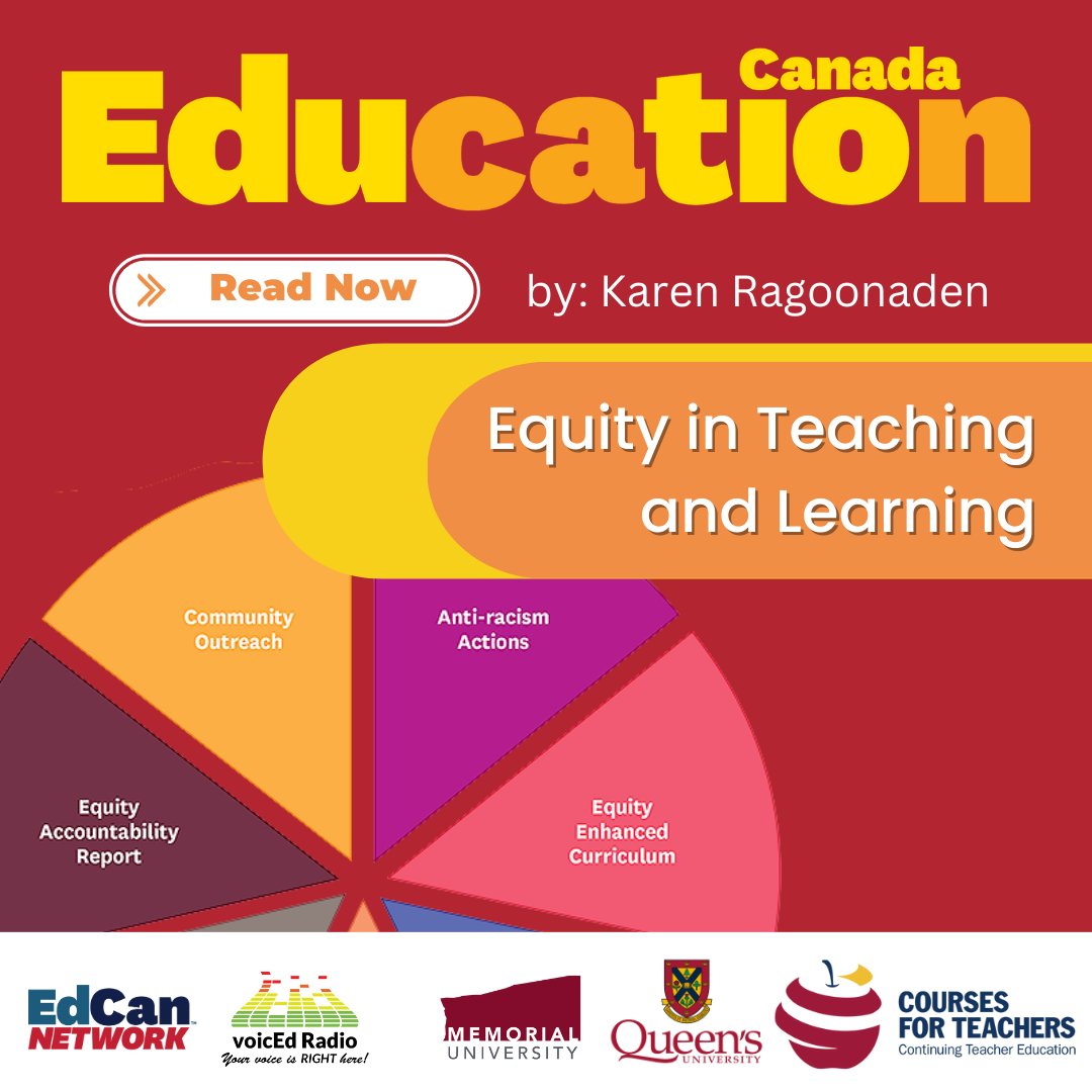 All educators share a responsibility to engage in #equity, #diversity, #inclusion, &amp; #decolonization. But how? <a href="/KarenRagoonaden/">Karen Ragoonaden</a> suggests Culturally Sustaining Pedagogy to foster an understanding of cultures. Read for details ow.ly/BHpS50MIqn1 
@UBCEduc #EdCanKMb