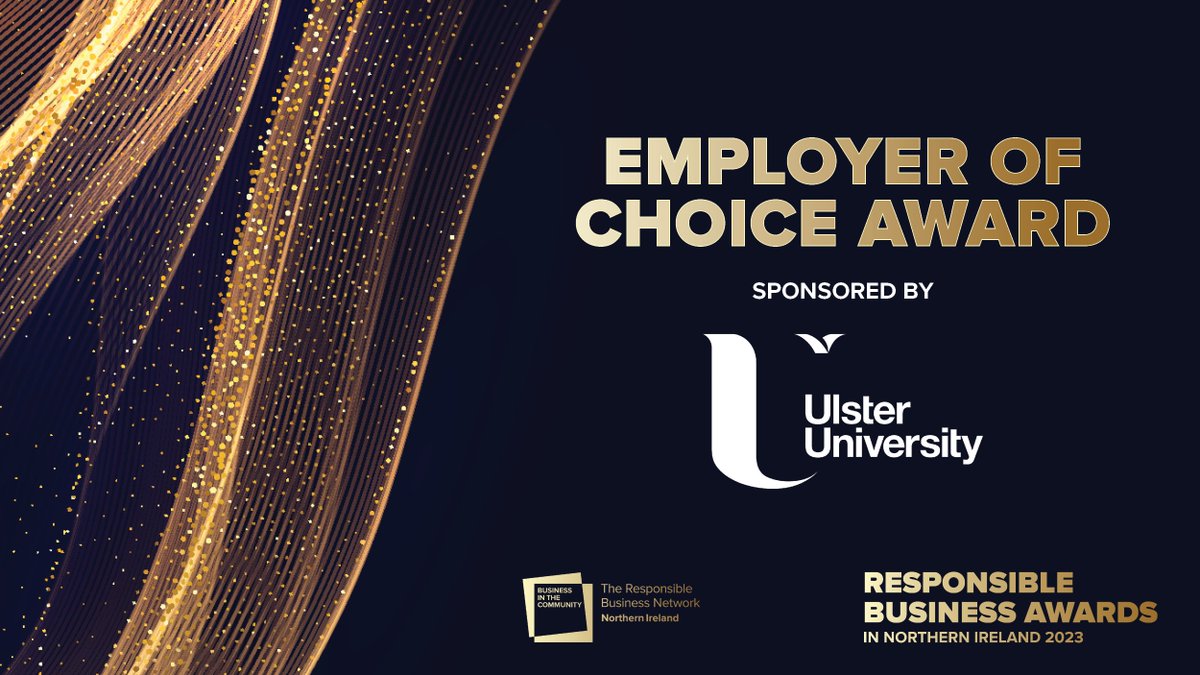 NEW IN 2023 | The Employer of Choice Award is for the org best demonstrating its commitment to creating a culture where employees thrive &amp; adopting an agile, flexible &amp; strategic approach to employee retention &amp; development. ENTER: bitcni.org.uk/awards-categor… #BITCNIAwards <a href="/UlsterUni/">Ulster University</a>
