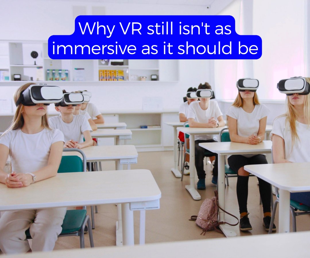 Want to learn more about the differences between VR headsets & immersive spaces? 

Read our latest blog post about why VR still isn’t as immersive as it should be here👉 immersivereality.co.uk/vr-immersive/ 

#virtualreality #vr #immersivetechnology #immersive #immersivetech #education