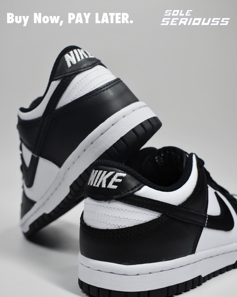 Comment Your Size?! 🐼

The Nike Dunk Low Retro 'Panda' 2021 is Available Now on the Sole Seriouss APP & SoleSeriouss.com
 
- Same-day shipping on all orders (Mon-Fri)
- Buy Now, PAY LATER. Split your order in 4 payments.
- Start earning SERIOUSS REWARDS. Signup Now FREE.