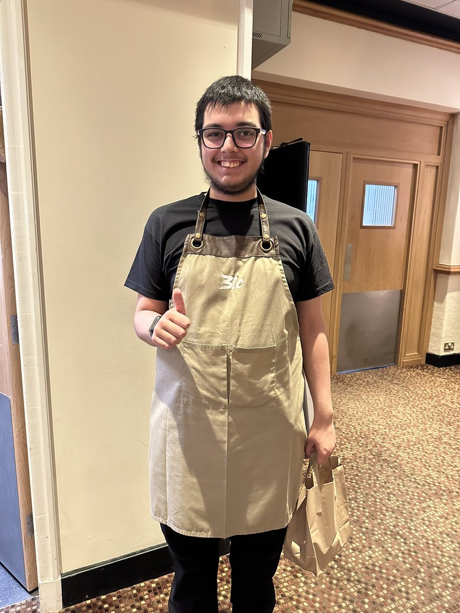 Tristan smashing his Work Experience at the Burnley Mechanics 🍽️🎙️🎭 @Careers_CCA @Head_CCA <a href="/AHT_CCA/">Dillon</a> <a href="/DeputyHead_CCA/">Chris Whittaker</a>