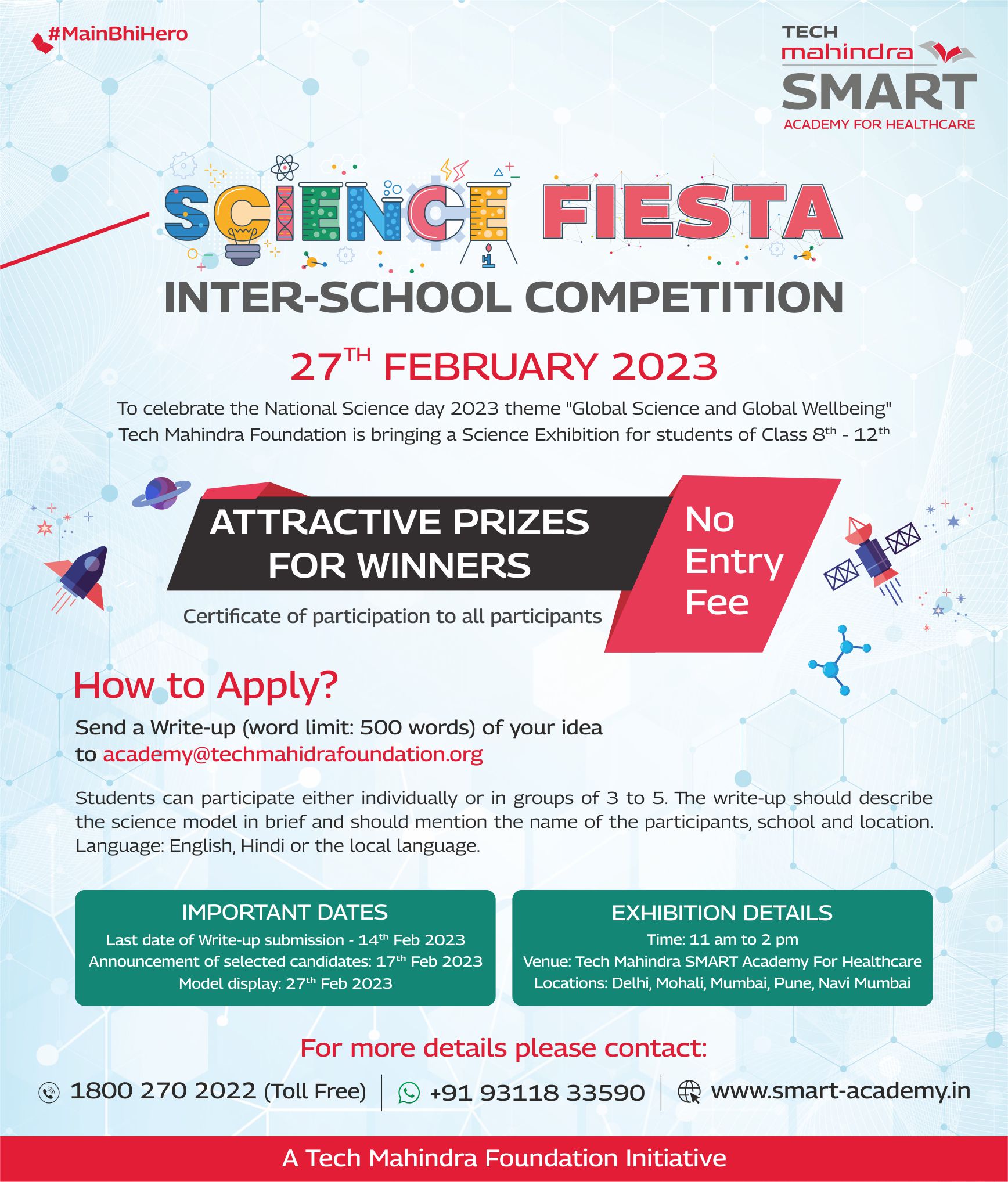 Tech Mahindra Foundation on Twitter "To celebrate NationalScienceDay
