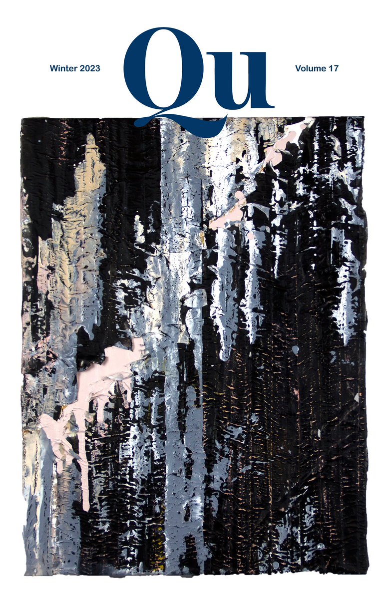 Qu Literary Magazine (@qulitmag) on Twitter photo #NewIssue alert! Our Winter 2023 issue is now available at qulitmag.com (Cover Art by Kenny Nguyen). You can also purchase a hard copy from our friends at <a href="/ParkRoadBooks/">Park Road Books</a> via this link: parkroadbooks.com/product/queens… #NewIssue alert! Our Winter 2023 issue is now available at qulitmag.com (Cover Art by Kenny Nguyen). You can also purchase a hard copy from our friends at <a href="/ParkRoadBooks/">Park Road Books</a> via this link: parkroadbooks.com/product/queens…