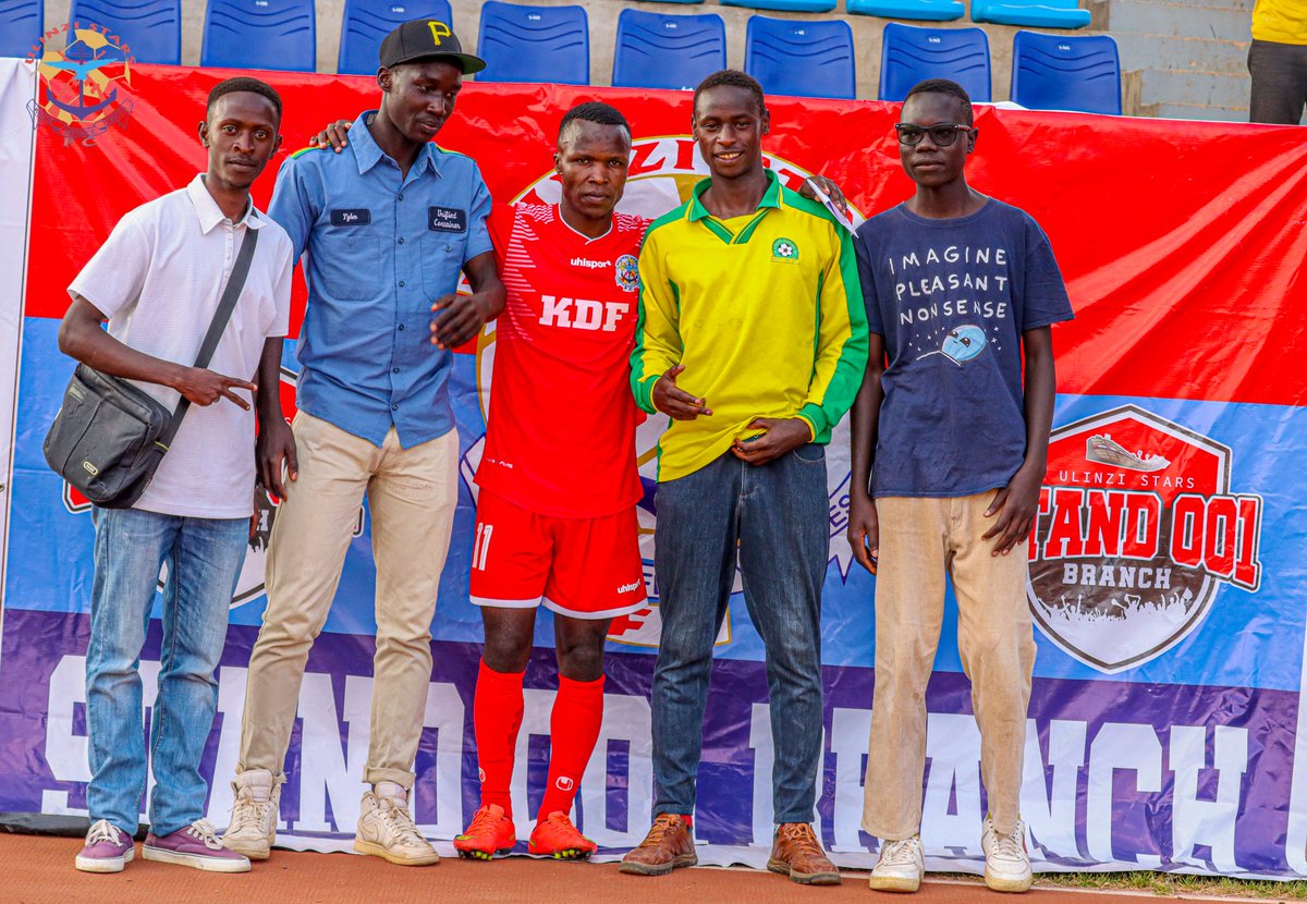 UlinziStarsFC's tweet photo. ๐| Much congratulations to our very own Stephen Etyang for being voted the Fansโ Man of the Match award in today's match, an initiative by the #Stand001 Branch.
โข We take this opportunity to thank all the members and fans from the #Stand001 Branch for the great initiative. https://t.co/SZ5sSskewa