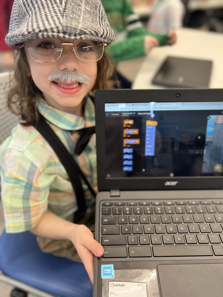 Who says older generations don’t LOVE technology? Look at this 100 year old getting some code on  <a href="/BlueAshElem/">Blue Ash Elementary</a>! #baebrilliant #imustacheyouaquestion #100days
