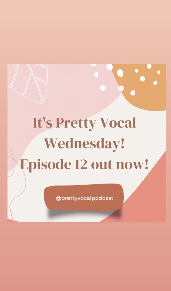 PrettyVocalPod's tweet photo. Catch us on Youtube (link in bio) + Apple Podcast, Spotify, &amp; iHeart Radio each and every Wednesday for The Pretty Vocal Podcast! 🤎💋🎤

#podcastgirlies #blackgirlswhopod #prettygirls #blackgirlsintexas #TNgirlsinTX #Podcast #PrettyVocalPod #BlackGirls #Dallas #NewEpisode https://t.co/Quk7MGNqHt