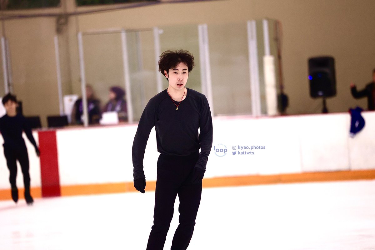 InTheLoPodcast's tweet photo. Boyang at morning practice! (we heard some of you guys wanted to see him?🤗) 
#BoyangJin #金博洋 #4ContsFigure https://t.co/sB8b9P4PAp