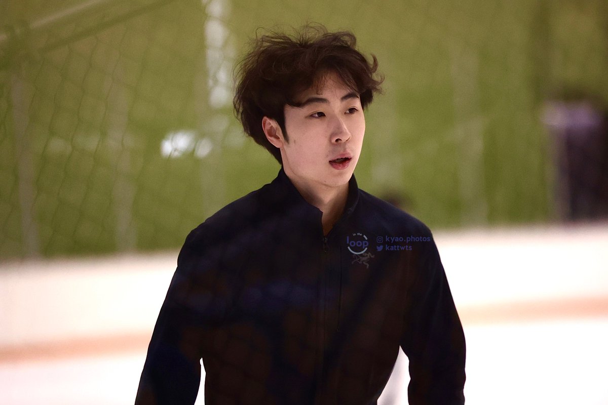 InTheLoPodcast's tweet photo. Boyang at morning practice! (we heard some of you guys wanted to see him?🤗) 
#BoyangJin #金博洋 #4ContsFigure https://t.co/sB8b9P4PAp