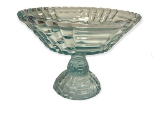 JunkYardBlonde's tweet image. Vintage Jeanette Glass Teal Fruit Bowl in Louisa Pattern 1940s tuppu.net/b4a93160 #JunkYardBlonde #Etsy #BambooPattern