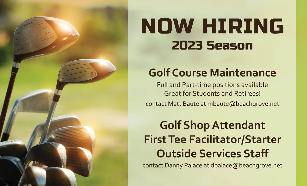 Beach Grove Golf &CC tweet media