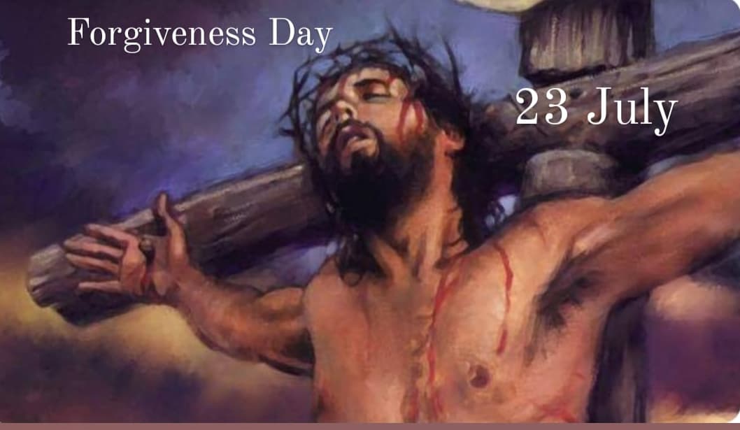 ForgivenessDay3's tweet photo. 23 July is  Forgiveness Day 3 https://t.co/NkHqHVninA
@ForgivenessDay3
is a day where people are reminded to forgive and love each other. It is a call for peace and tranquility. More forgiveness, less conflict and war
-@kavianferdowsi
GOD Bless you in JesuS name ✝️
#forgiveness https://t.co/wPproQOIvg