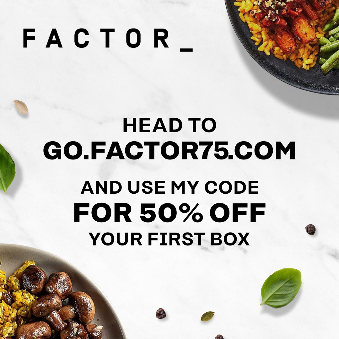 squigjibbs's tweet photo. Today's stream is sponsored by @FactorMeals!  Support the sponsors that support new streamers and get fed at the same time!  Use our code to get 50% off your first box with the link below!
#FactorPartner #ad
https://t.co/XXSH9pwXOa https://t.co/BrJVNvuXaI