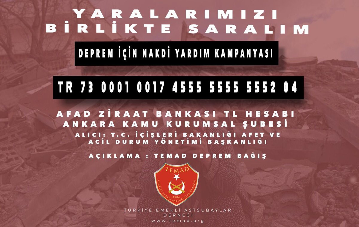 DurgenHamza's tweet photo. YARDIM Değerli Üyelerimiz,              AFAD’da bağış yapalım. https://t.co/8US9ePA2RU