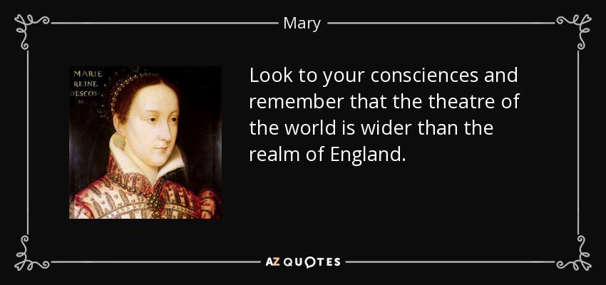 <a href="/BeingScots/">Being Scottish</a> My fav Mary Queen of Scots quote