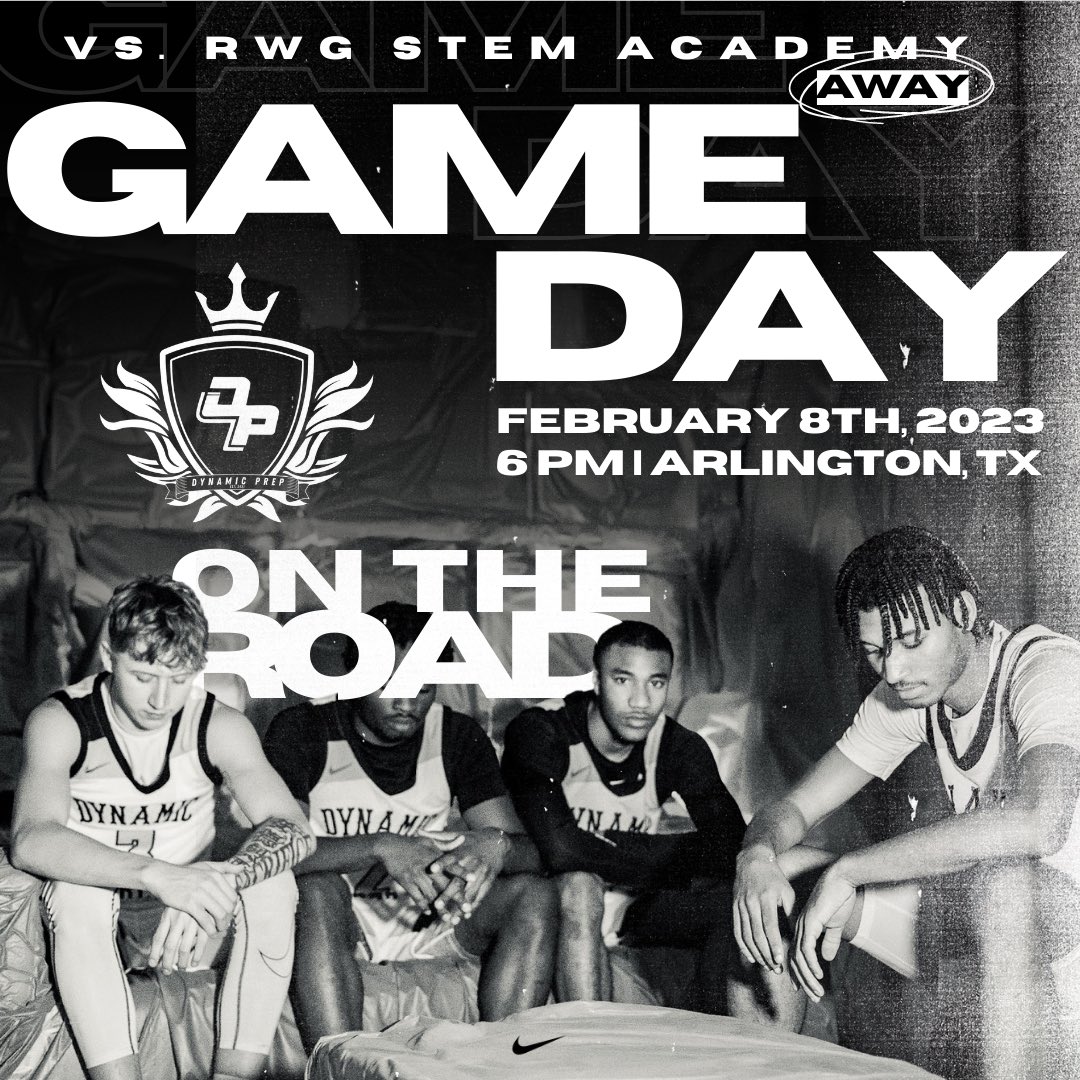 DynamicPrepSch's tweet photo. It's Game Day vs RWG Academy!
@7pm
#DynamicPrepBasketball #ImpactPlayers #Team #Together #BeDynamic https://t.co/8daA3u6LR4