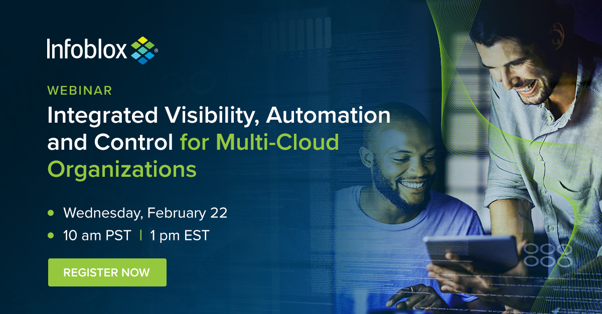 sumangiri94's tweet photo. Empower your network with a single control plane for multi-cloud environments. Join this Infoblox AMS webinar with Bob Rose to learn more: ☁️ #infoblox https://t.co/KhuM4pv28m https://t.co/GLVr8of4xz