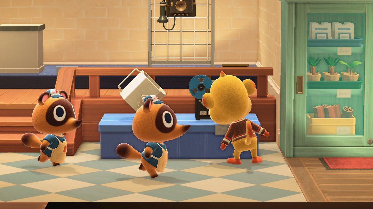 Simon_ACNH's tweet photo. Let me shoplift in peace you pair of rats! #AnimalCrossing #ACNH #NintendoSwitch https://t.co/wxSkoaz1Bl
