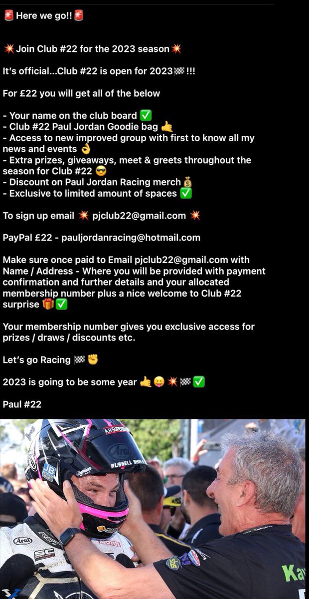 PaulJordan61's tweet photo. ⭕️Club 22 is go ⭕️ https://t.co/FbFFnCVEMr