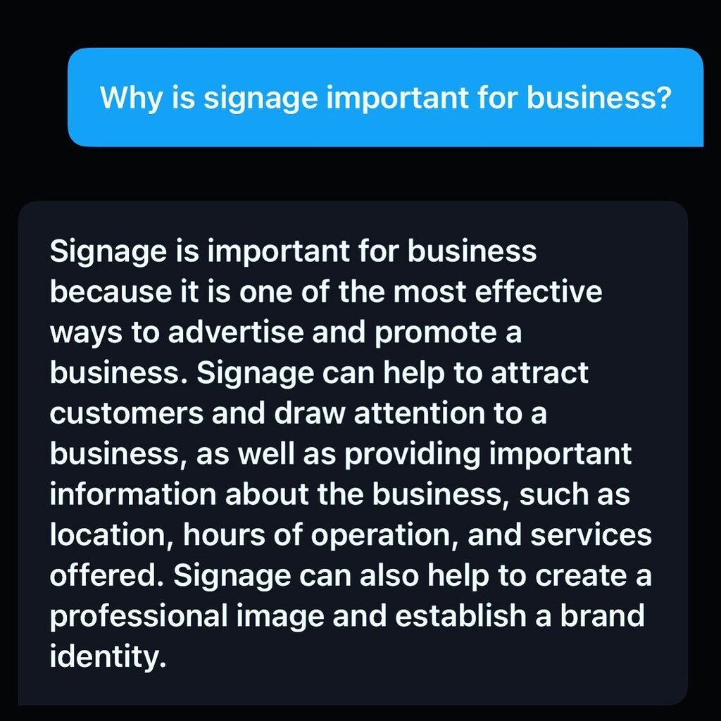 Signarama Redmond On Twitter Why Is Signage Important For Your signarama-redmond-on-twitter-why-is-signage-important-for-your