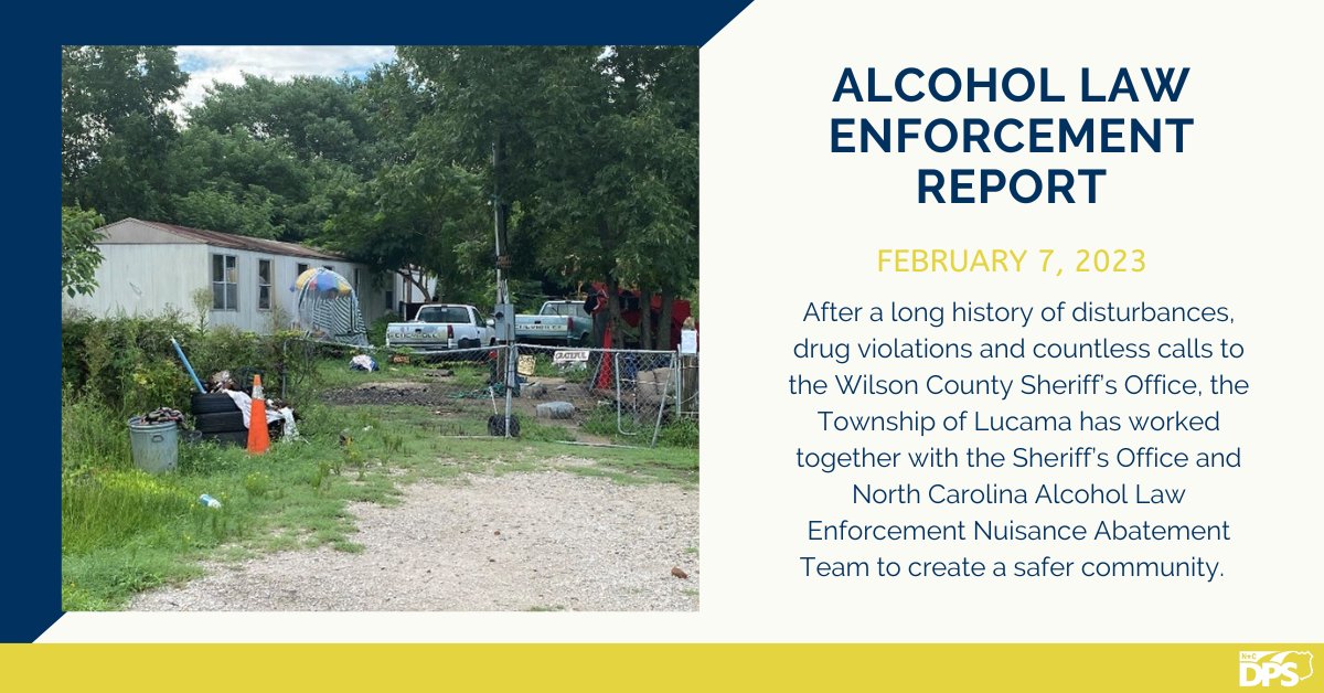 NC Public Safety on Twitter "After a long history of disturbances, drug violations and