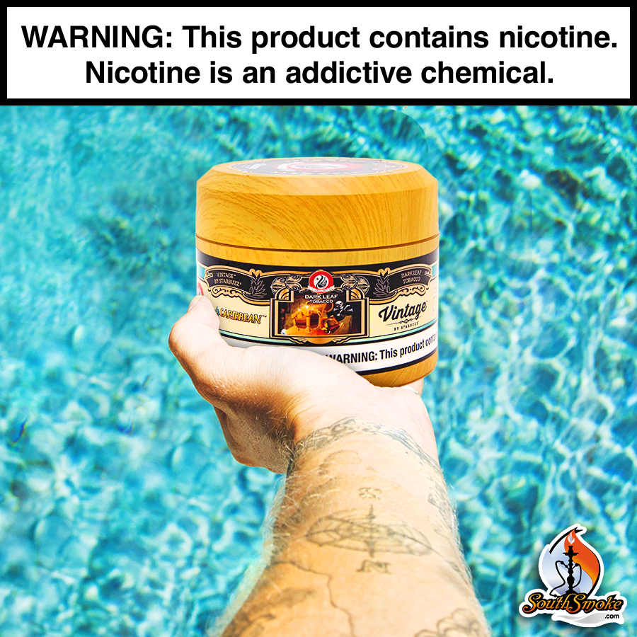SouthSmokeCom's tweet image. Dark Caribbean Vintage by Starbuzz is a delicious tropical shisha made up of citrus, pineapple, and coconut, mixed with dark leaf tobacco. Available in a resealable 200g Tin at SouthSmoke.com

#Starbuzz #StarbuzzVintage #DarkCarribean #TropicalShisha #Shisha #Hookah