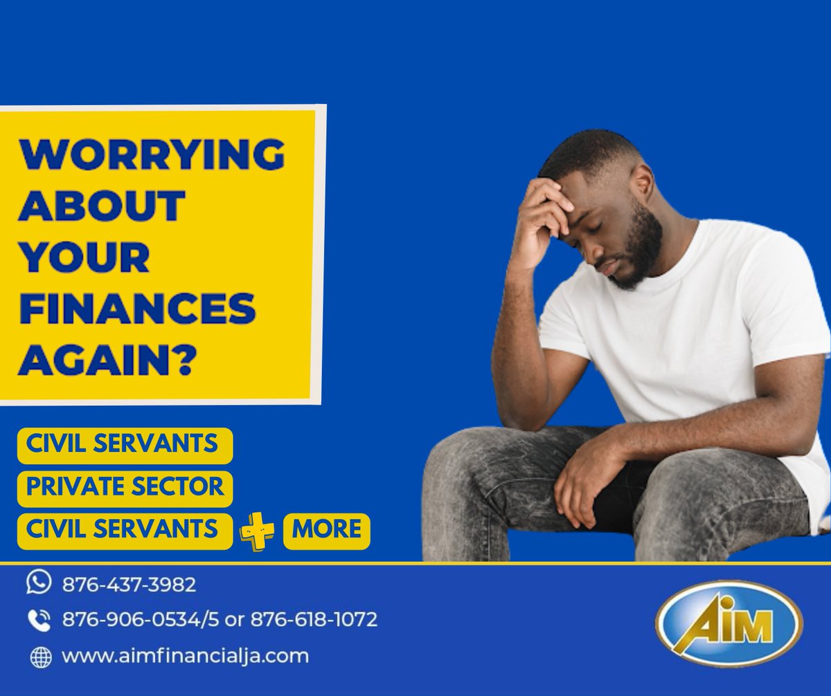 aimfinancialja's tweet photo. Our Personal Loans offer $20,000 up to $3.3 Million with special rates for our valued workers. 

Approval within 1-3 business days and up to 6 years to repay. 

WhatsApp: 1(876) 437-3982 

Don't miss out on this opportunity! #personalloan #debtconsolidation https://t.co/wXLJsvygo7