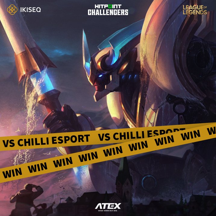 Druhý týden otevíráme vítězně proti týmu <a href="/Chilli_Esport/">Chilli Esport</a>. Ggwp! Vidíme se zítra ve 20:00 na <a href="/hitpointcz/">Hitpoint.cz</a>. 😎💪🏻