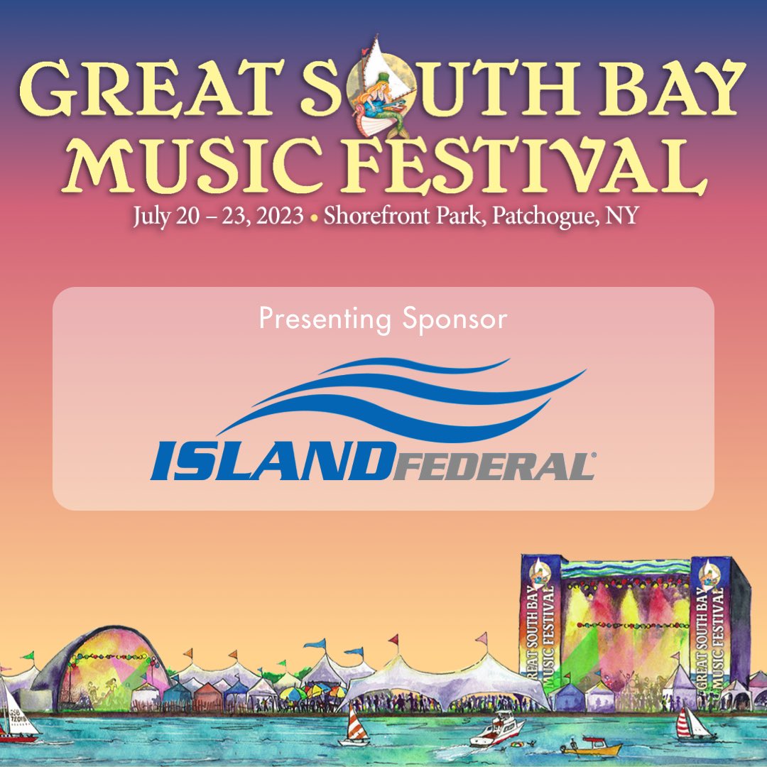 Island Federal is excited to share that we are the presenting sponsor of this years 14th annual Great South Bay Music Festival!!

To read more about the partnership between #GreatSouthBayMusicFestival and Island Federal, click here: 

islandfcu.com/gsbmusicfestiv…