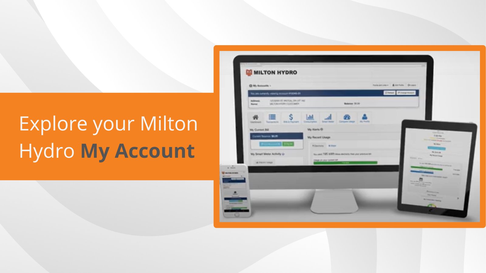 Milton Hydro On Twitter Watch Our Milton Hydro My Account Demo Video 