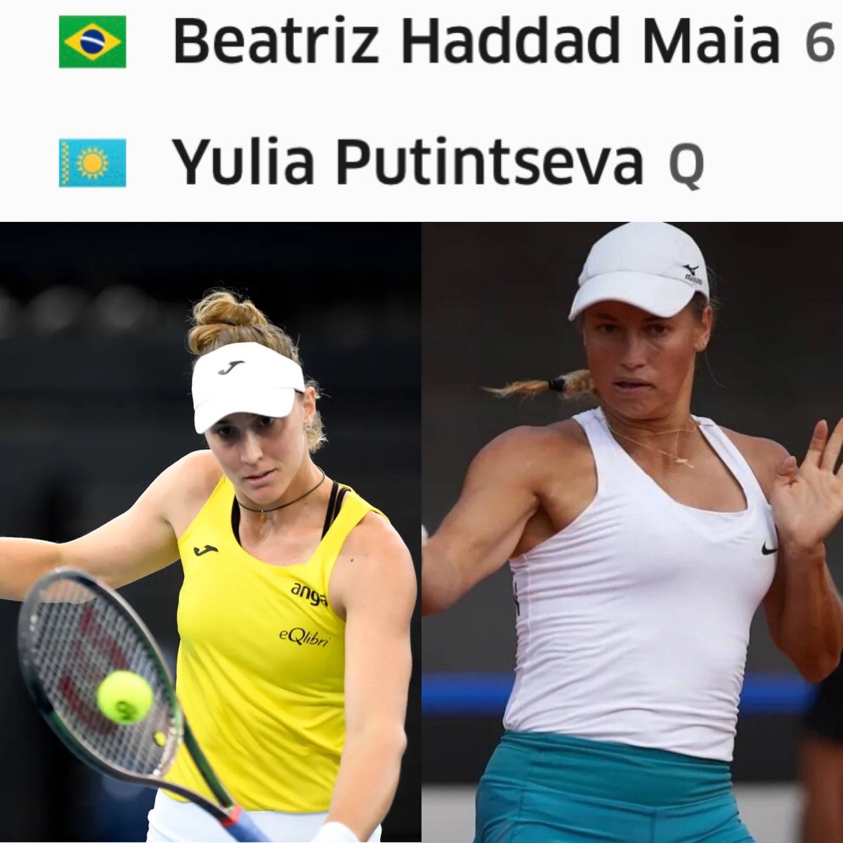 WtaGirls's tweet photo. WTA 500 Abu Dhabi (R2) : You have 15 hours from now to send me in private the 4 winners + the number of sets 🎾🔥💪🏆 #MubadalaAbuDhabiOpen #WTAGirlsGame #WTA #WTA500 #Tennis https://t.co/TbOYuOEJ7Z