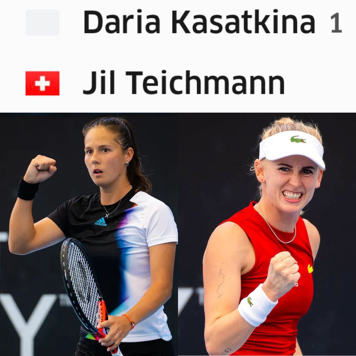 WtaGirls's tweet photo. WTA 500 Abu Dhabi (R2) : You have 15 hours from now to send me in private the 4 winners + the number of sets 🎾🔥💪🏆 #MubadalaAbuDhabiOpen #WTAGirlsGame #WTA #WTA500 #Tennis https://t.co/TbOYuOEJ7Z
