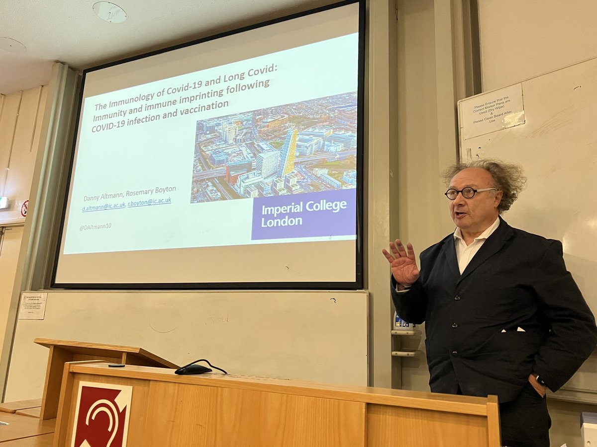 CdfScienceSoc's tweet photo. We are delighted to welcome Prof. @Daltmann10 this evening who will be talking to the Society about the “Immunology of Covid-19 and Long Covid” 🗣️ https://t.co/mwkyiKV6Wu