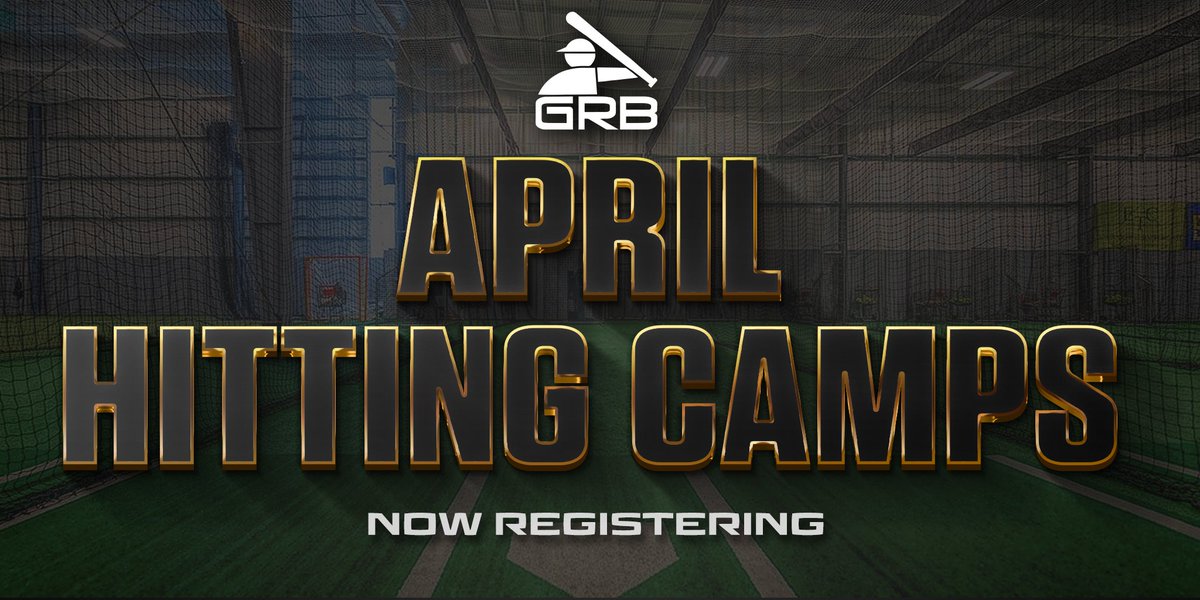 GRB Academy April Hitting Camps are Now Open for Registration! 

Space is limited to only 6 players per age group, so reserve your spot today!

Find More Information HERE: grbacademy.com/madison-traini…