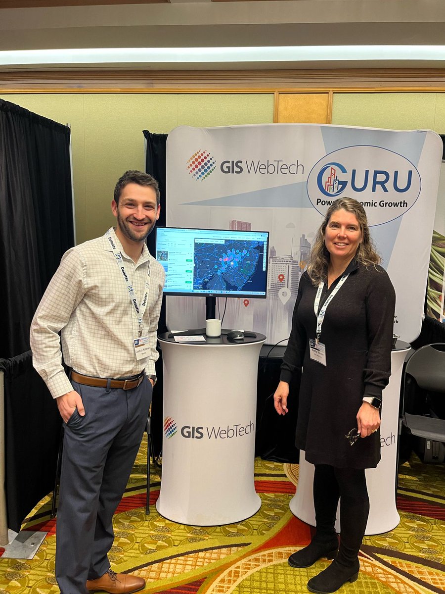We are excited to share the latest technology for #economicdevelopment at the EDCO conference in Toronto! #econdev #siteselection #locationintelligence #giswebtech #fdi #edco #iedc #esri