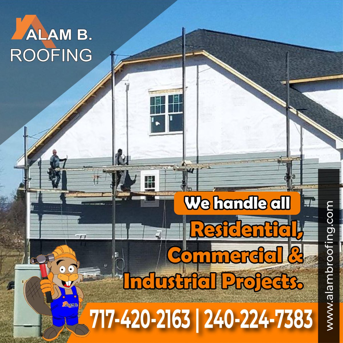Residential & Commercial Roofing & Siding Replacement Service.
✅ Give us a call. ☎ 717-420-2163 #roofreplacement #sidingreplacement #roofingcompany #happyclient #homeimprovement