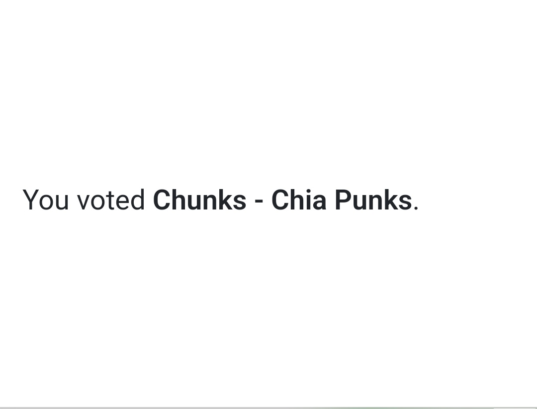 It's that time once again!  Support the Squaddd 🫡🫡🫡
<a href="/TheChunksNFT/">The Chunks NFT</a> 
#ChunksISChia #ChiaISChunks