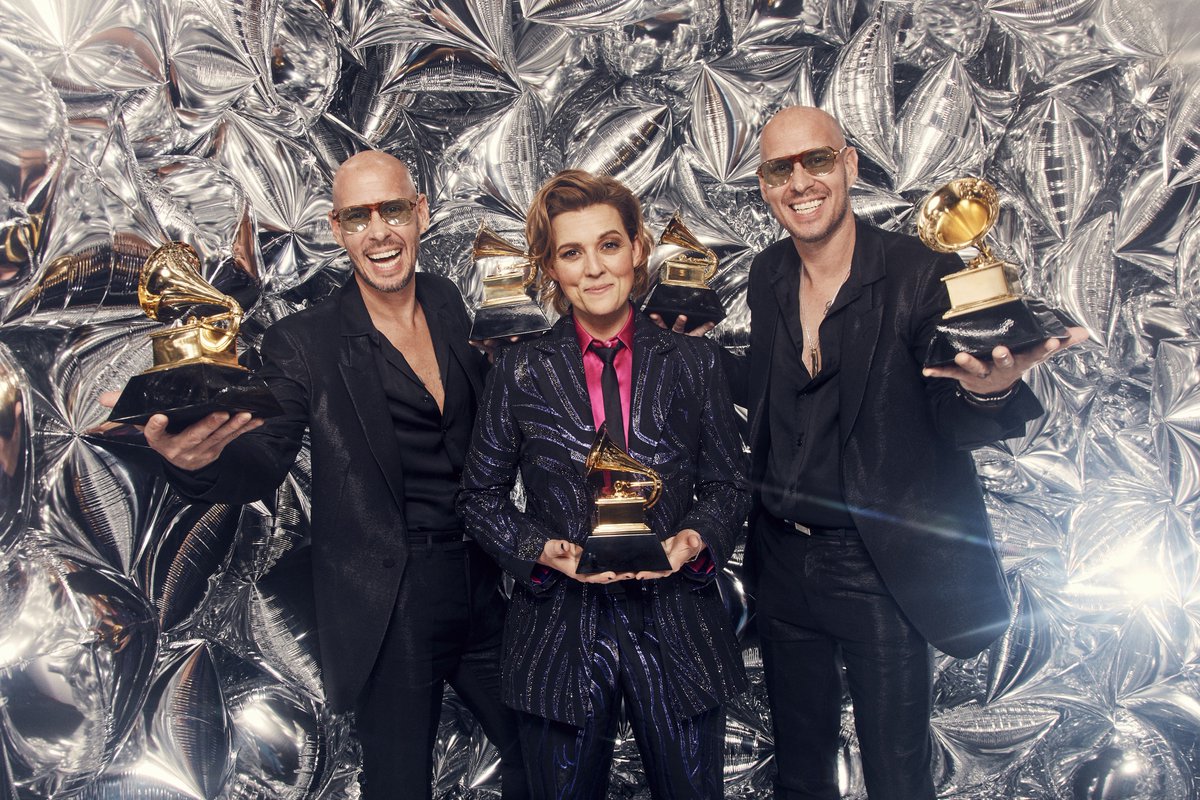 You &amp; Me &amp; <a href="/brandicarlile/">Huy Hoang</a>'s 3️⃣ wins at the 65th #GRAMMYs. ✨

See the full list of winners: grm.my/3JHnXtr

📸: <a href="/BenjoArwas/">Benjo Arwas</a> / <a href="/GettyImages/">Getty Images</a>