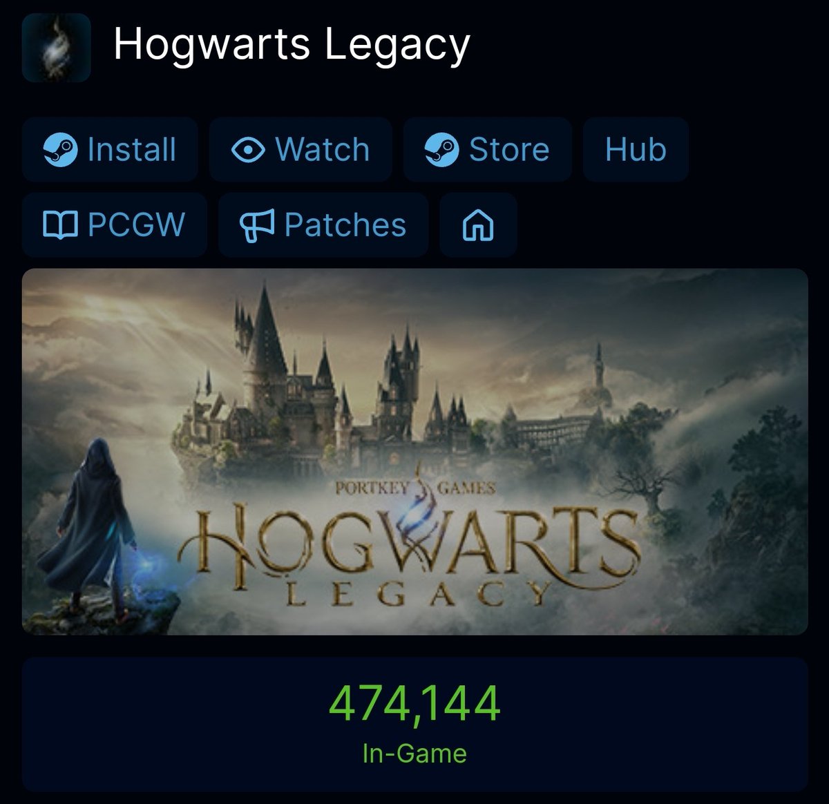 Hogwarts Legacy' Behind Only Cyberpunk 2077's Single-Player Steam Record,  In Early Access