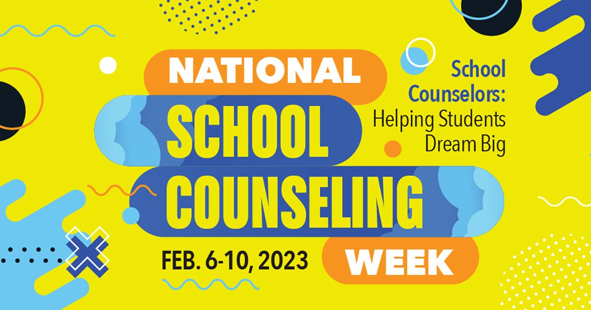 This week we are celebrating National School Counseling Week. Don't forget to thank your School Counselor!