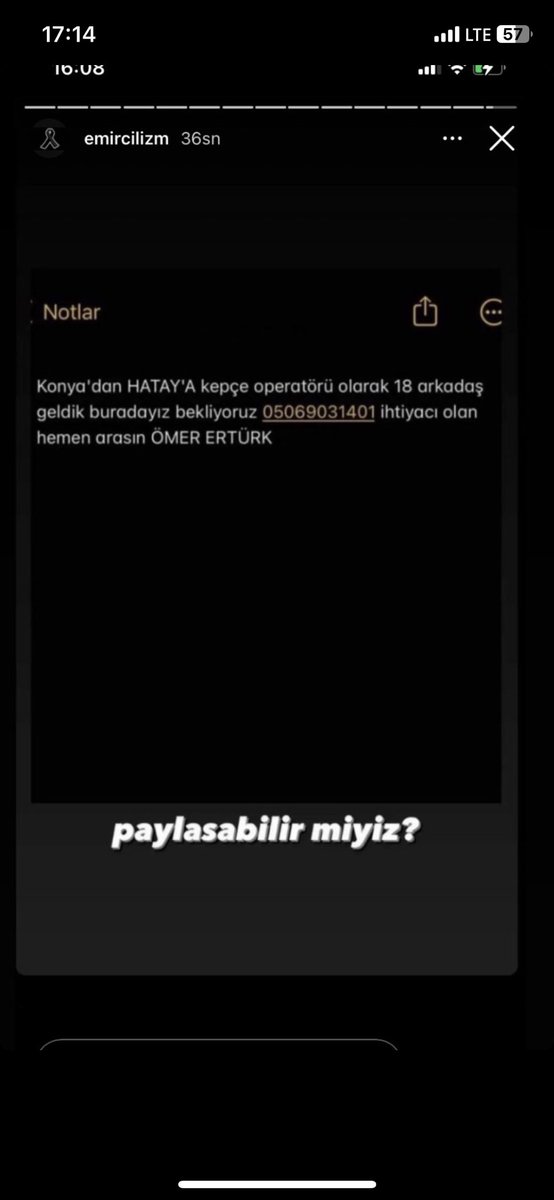 gayederya7's tweet photo. İskenderun için lazım olanlar ulaşabilir HATAY İSKENDERUN #ACİL #Turquia #hatayiskenderun #earthquakes #YARDIM #hataydepremi #hatayyardimbekliyor https://t.co/o8xlhYf9ry