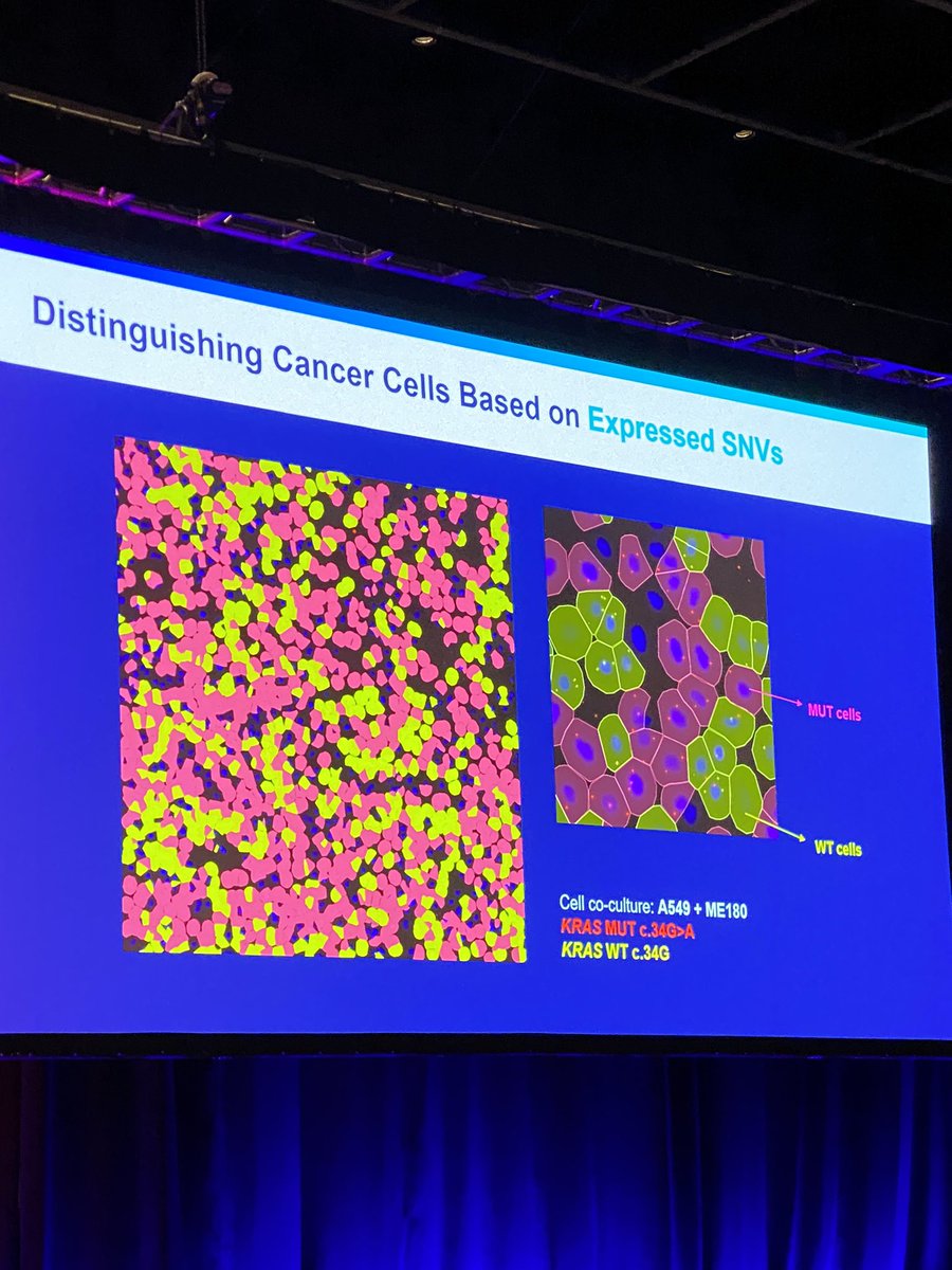 Now that plexy was cool but I think most the systems can theoretically get to &gt;5K genes. BUT this isoform and snp level analysis is very cool. I don't see any other approch able to pull this off.
<a href="/10xGenomics/">10x Genomics</a> 
#AGBT23